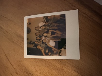 A group after class at The Den